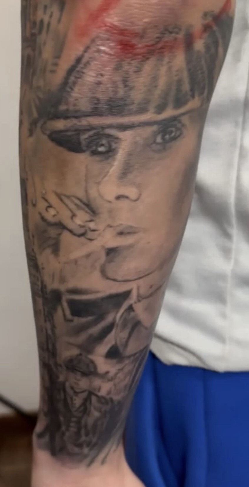 Cover up — estado inicial, vista interior